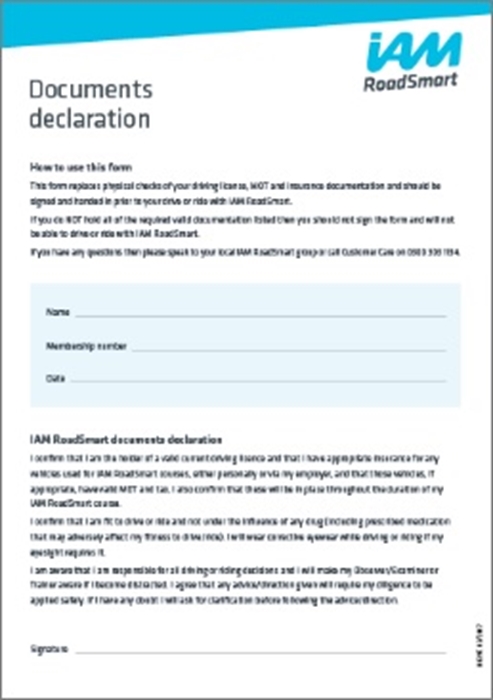 Show details for Document Declaration Forms - A5