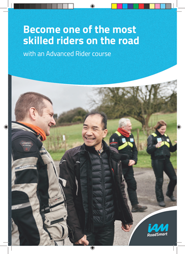 Show details for Advanced Rider Course - A5 4-page Leaflet