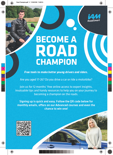 Show details for Become a Road Champion Flyer, A5, 2pg - Static
