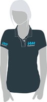 Show details for IAM Roadsmart ladies polo shirt charcoal X Large, size 16