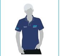 Show details for IAM Roadsmart Unisex Polo Shirt Navy Small