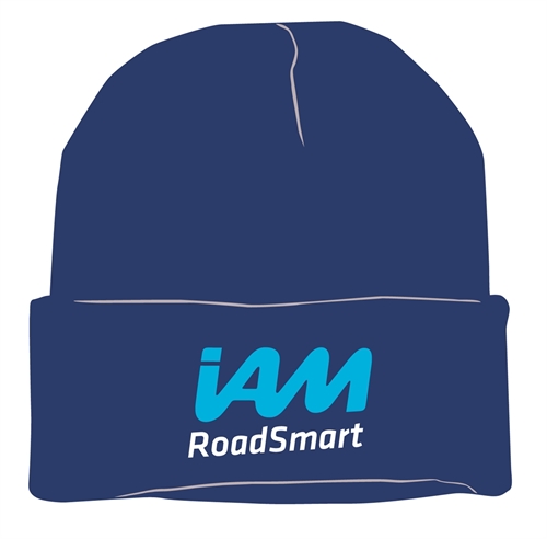 Show details for IAM RoadSmart Branded Beanie (Navy)
