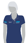 Show details for IAM RoadSmart Branded Polo Shirt (Navy - Female - 18).