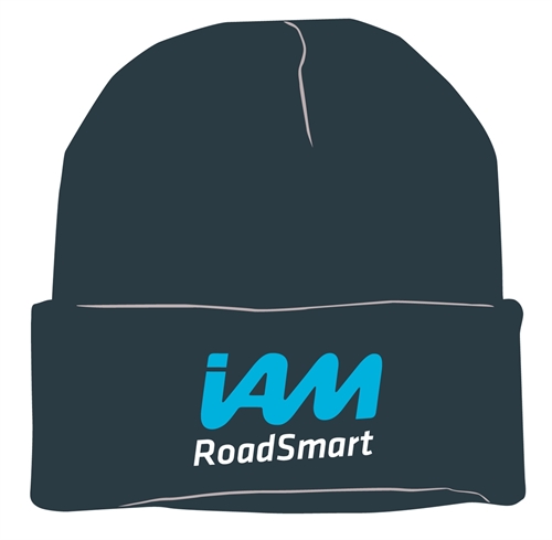 Show details for IAM RoadSmart Branded Beanie (Charcoal)