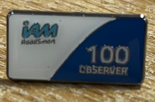 Show details for Observer 100 Pin Badge