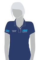 Show details for IAM RoadSmart Branded Polo Shirt (Navy - Female - 12).