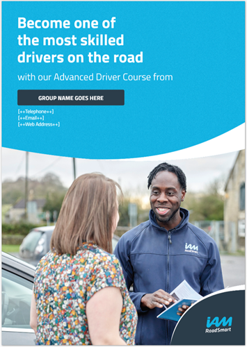 Show details for Advanced Driver Course - A1 Poster - Editable