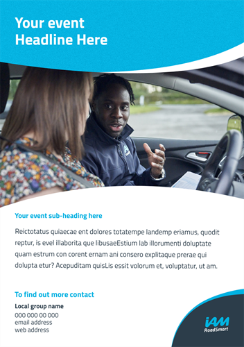 Show details for Multipurpose Driver Event - A5 Flyer - Editable