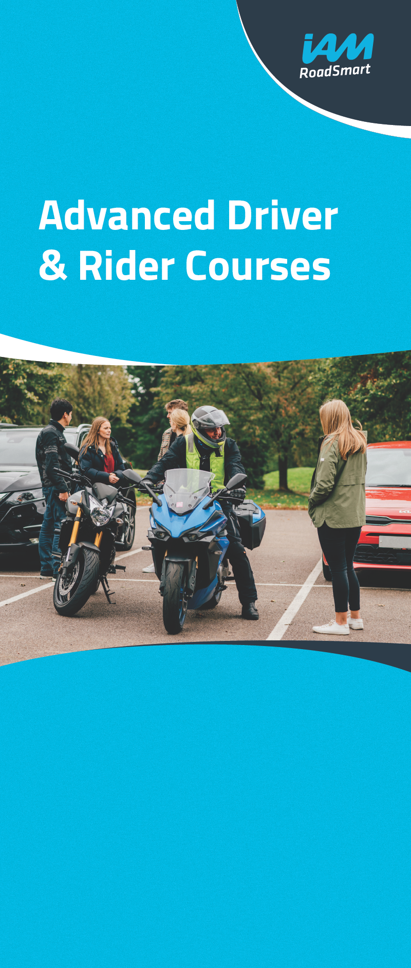 Advanced Rider Badge IAM-Advanced Driver & Rider Banner HR1, 2m x 85cm, Static